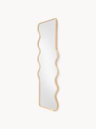 Wavy Wooden Full-Length Wall Mirror Stream - thumbnail 3