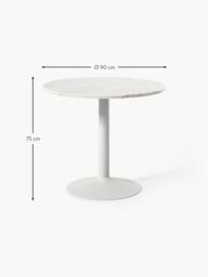 Round Marble Dining Table Miley, Ø 90 cm - thumbnail 6