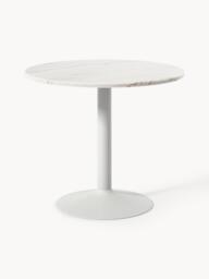 Round Marble Dining Table Miley, Ø 90 cm - thumbnail 1