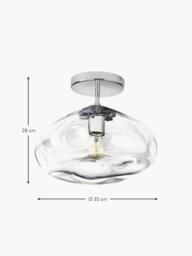 Glass Ceiling Lamp Amora - thumbnail 5