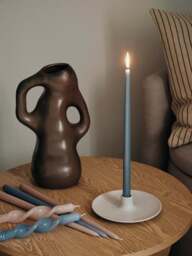 Handmade Tapered Candles Twist, Set of 2 - thumbnail 3