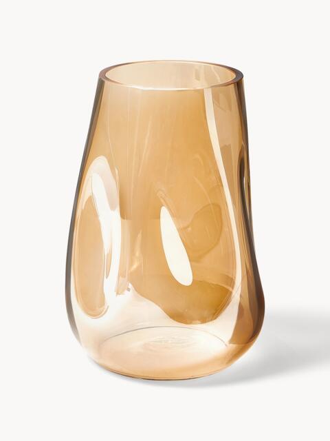 Mouth-Blown Glass Vase Luster, H 26 cm - image 1