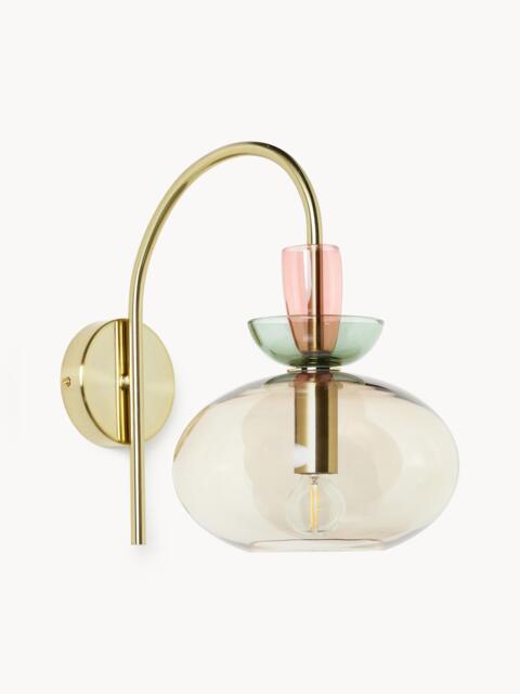 Coloured Glass Wall Lamp Nyra - image 1
