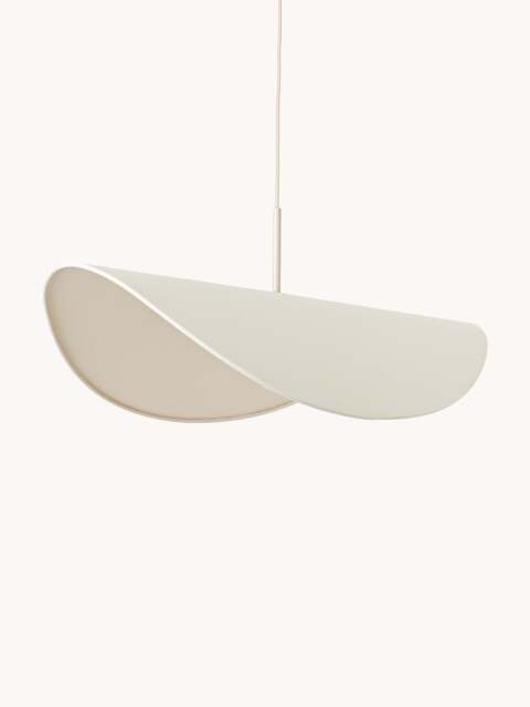 Large Linen Design Pendant Light Kenzie - image 1
