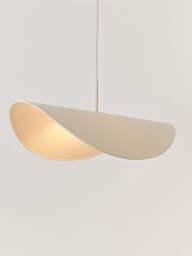 Large Linen Design Pendant Light Kenzie - thumbnail 2