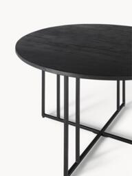 Round Mango Wood Dining Table Luca, in various sizes - thumbnail 4