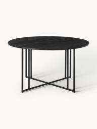 Round Mango Wood Dining Table Luca, in various sizes - thumbnail 2
