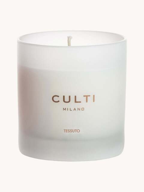 Scented Candle Tessuto (Cassis Leaves, White Musk) - image 1