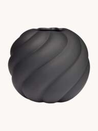 Hand-Painted Ceramic Vase Twist Ball, H 20 cm