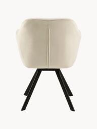 Swivel Velvet Armchair Lucie - thumbnail 5