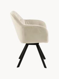 Swivel Velvet Armchair Lucie - thumbnail 6