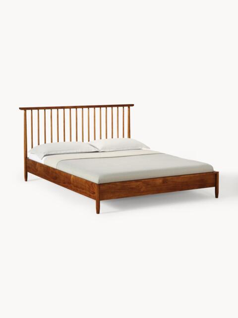 Pine Wood Bed Windsor with Headboard