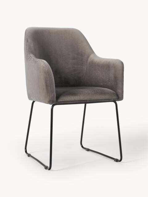 Velvet Armchair Isla - image 1