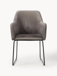 Velvet Armchair Isla - thumbnail 2