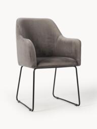 Velvet Armchair Isla - thumbnail 1