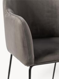 Velvet Armchair Isla - thumbnail 5