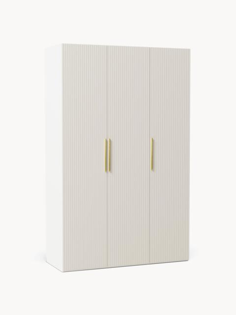 Modular Revolving Door Wardrobe Simone, 150 cm Wide, in various sizes