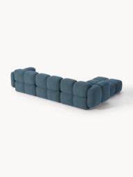 Bouclé Modular Sofa Tayla (4-seater) with Ottoman (left/right) - thumbnail 4