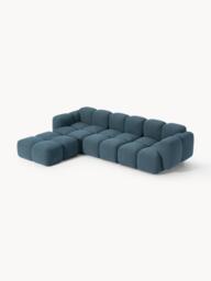 Bouclé Modular Sofa Tayla (4-seater) with Ottoman (left/right) - thumbnail 2
