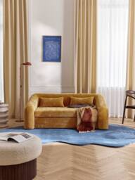 Organic-Shaped Hand-Tufted Wool Rug Aliza - thumbnail 5