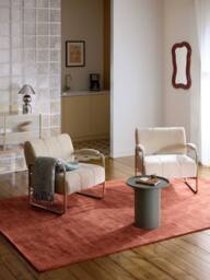 Hand-Woven Viscose Rug Jane - thumbnail 5