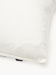 Embroidered Cotton Cushion Cover Vahid with a High-Low Texture - thumbnail 5