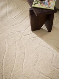 High-Low Wool Rug Aaron, Hand-Tufted - thumbnail 7