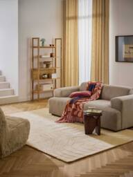 High-Low Wool Rug Aaron, Hand-Tufted - thumbnail 6