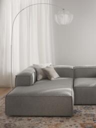 Bouclé Corner Chaise Module Lennon - thumbnail 2