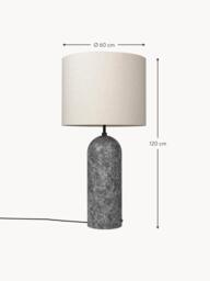 Dimmable Floor Lamp Gravity with Marble Base, H 120 cm - thumbnail 2