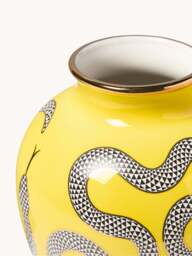 Porcelain Vase Eden with Gold Accents, H 27 cm - thumbnail 2