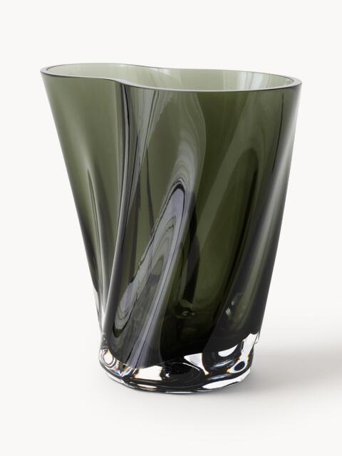 Mouth-Blown Glass Vase Aer, H 19 cm - image 1