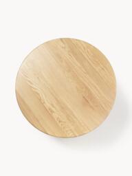 Round Oak Wood Coffee Table Didi - thumbnail 6