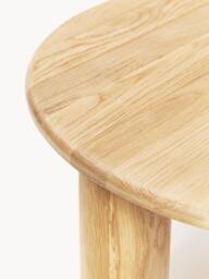 Round Oak Wood Coffee Table Didi - thumbnail 4