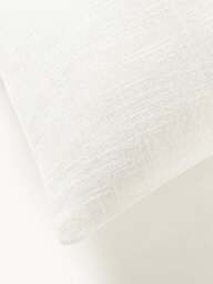 Hand-Woven Cushion Cover Terre with Decorative Seam - thumbnail 4