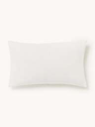 Hand-Woven Cushion Cover Terre with Decorative Seam - thumbnail 3