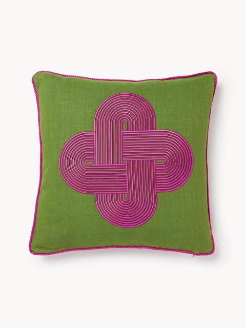 Decorative Linen Cushion Pompidou - image 1