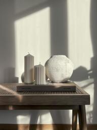 Candle Messina, H 20 cm - thumbnail 2