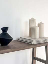 Candle Messina, H 20 cm - thumbnail 3