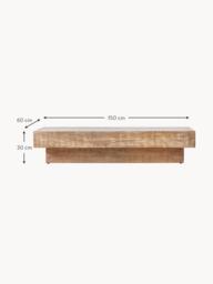 Mango Wood Coffee Table Iowa - thumbnail 4