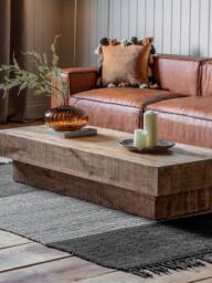 Mango Wood Coffee Table Iowa - thumbnail 2