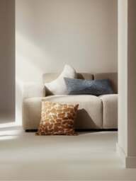Chenille Cushion Cover Hanka with Pixel Pattern - thumbnail 5