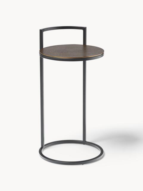 Round Metal Side Table Circle - image 1