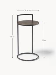 Round Metal Side Table Circle - thumbnail 6