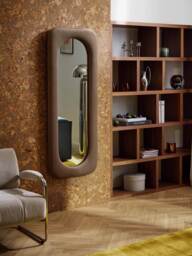 Full-Length Wall Mirror Zola with Velvet Frame - thumbnail 6