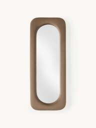 Full-Length Wall Mirror Zola with Velvet Frame - thumbnail 1