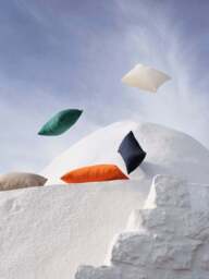 Bouclé Outdoor Cushion Alka - thumbnail 4