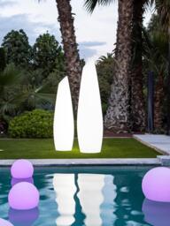 Floating Solar LED Garden Light Buly with Colour Change and Remote Control, Dimmable - thumbnail 3