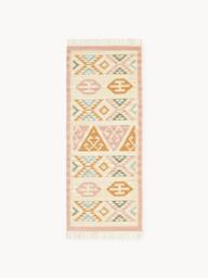 Hand-Woven Wool Kilim Runner Anisa
