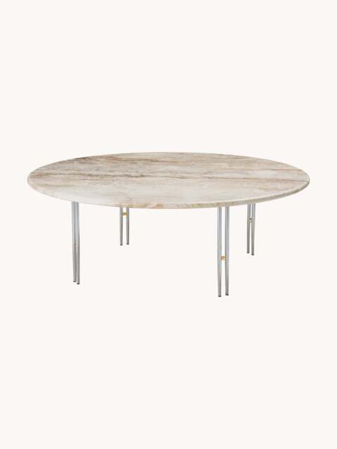 Round Marble Coffee Table Ioi, Ø 100 cm - image 1